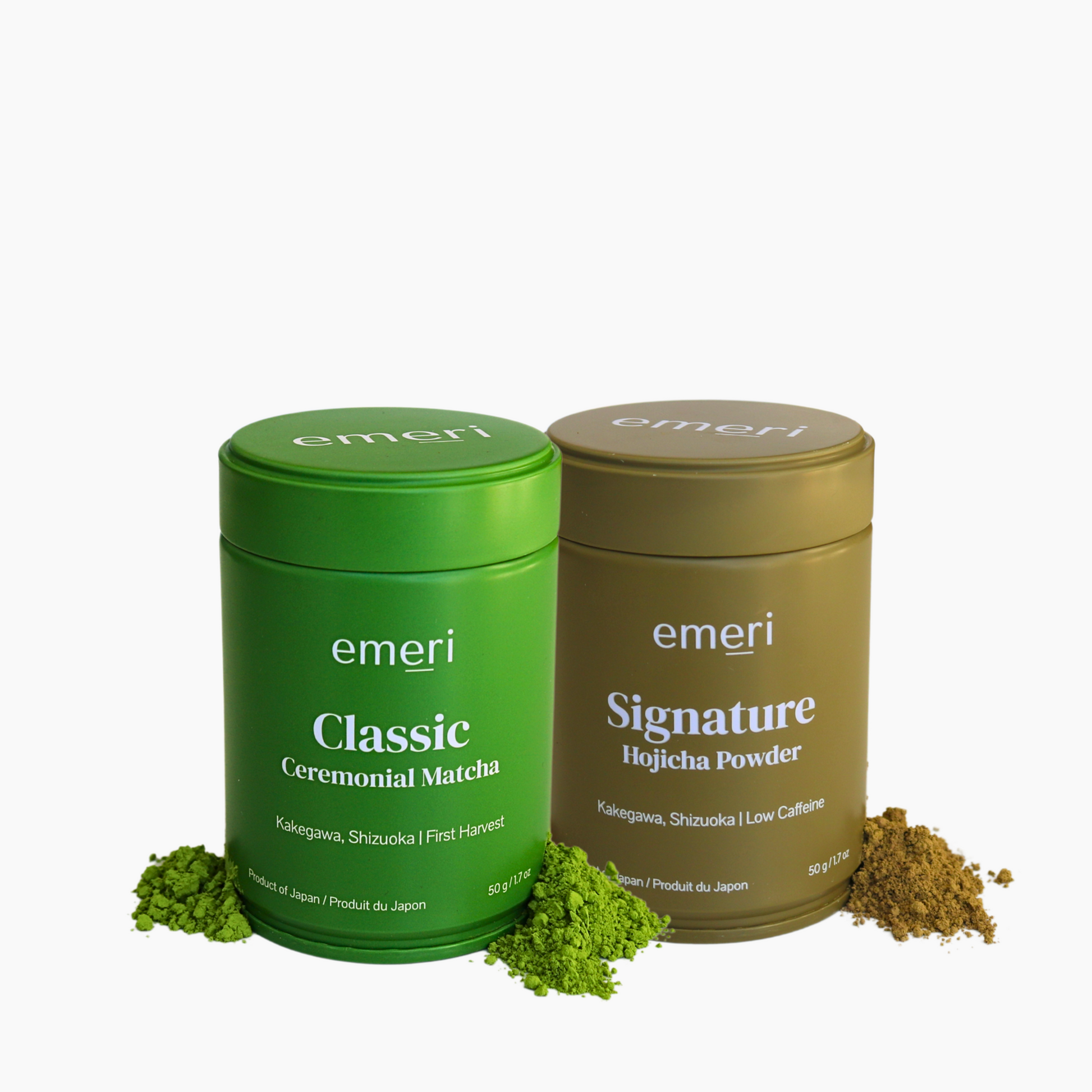Ceremonial Matcha & Hojicha Set (50g x 2)
