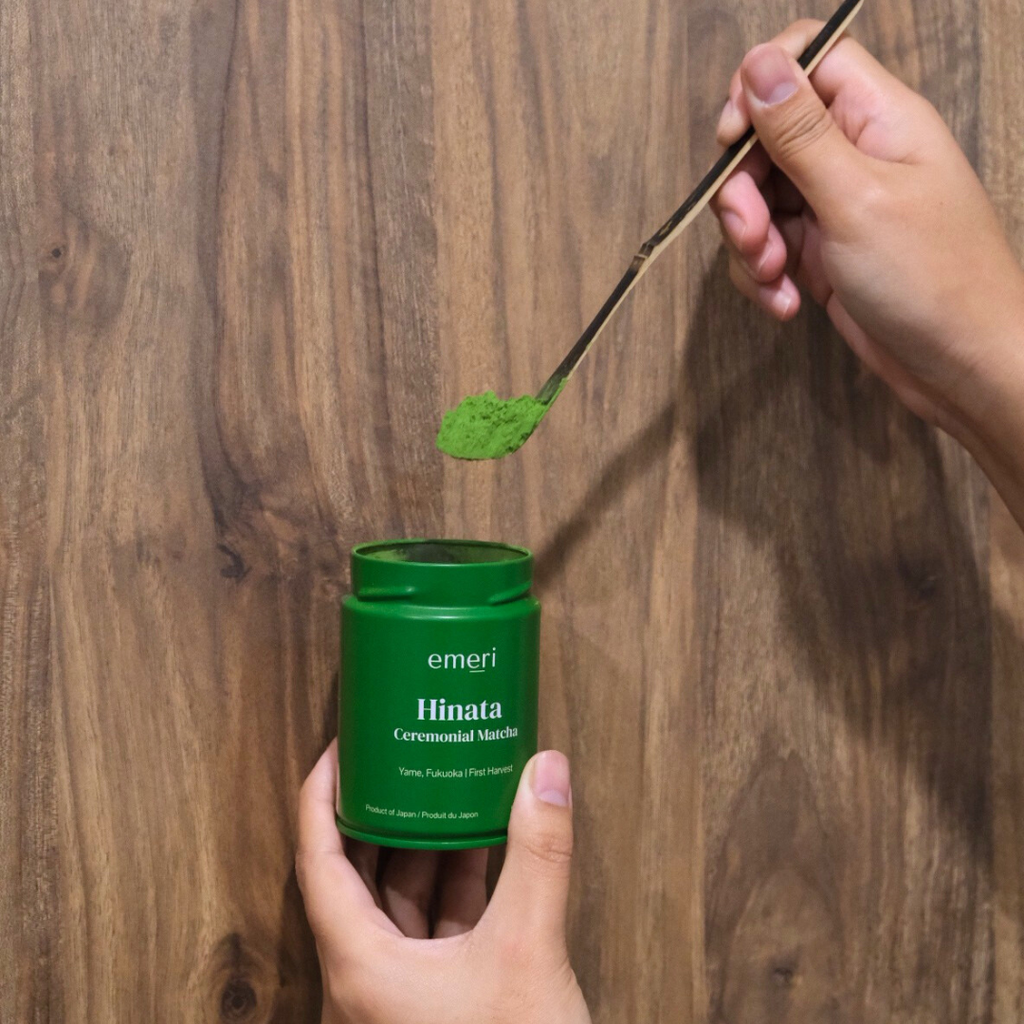Hinata Ceremonial Matcha - Single Cultivar (50g) – Emeri Hinata Ceremonial Matcha - Single Cultivar (50g) – Emeri