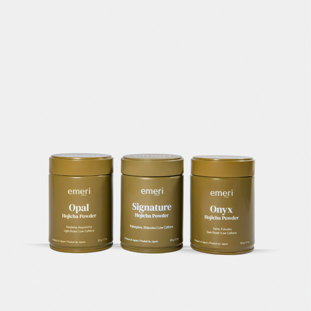 Complete Hojicha Trio Set (50g x 3)