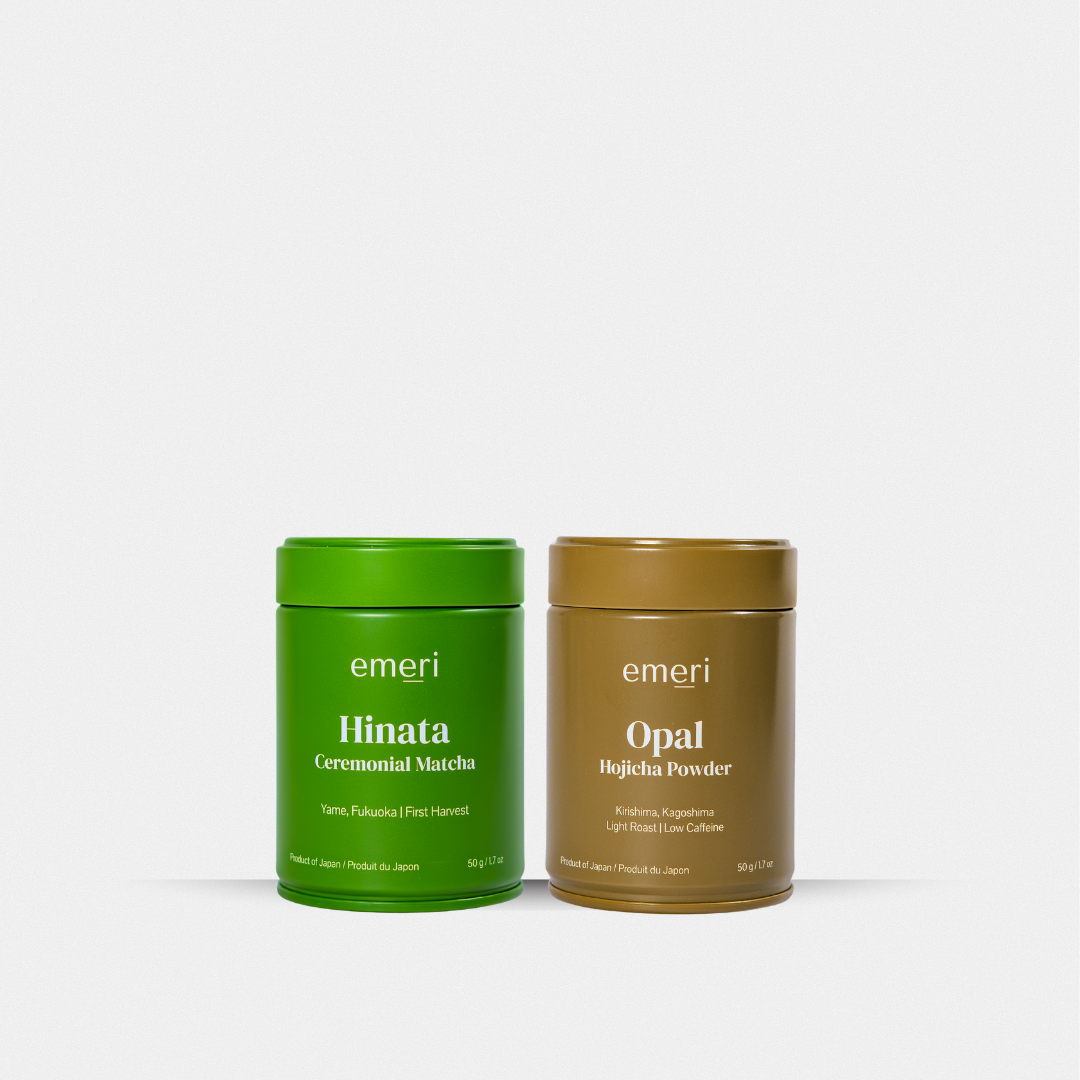 Matcha & Hojicha Set (50g x 2)