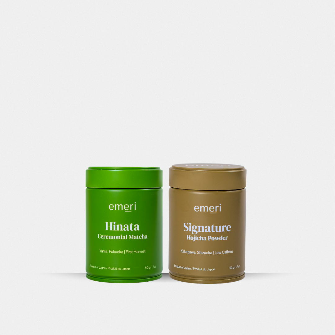 Matcha & Hojicha Set (50g x 2)
