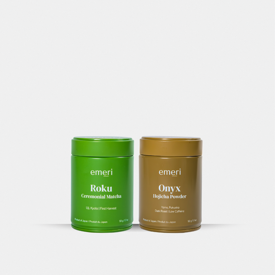 Matcha & Hojicha Set (50g x 2)