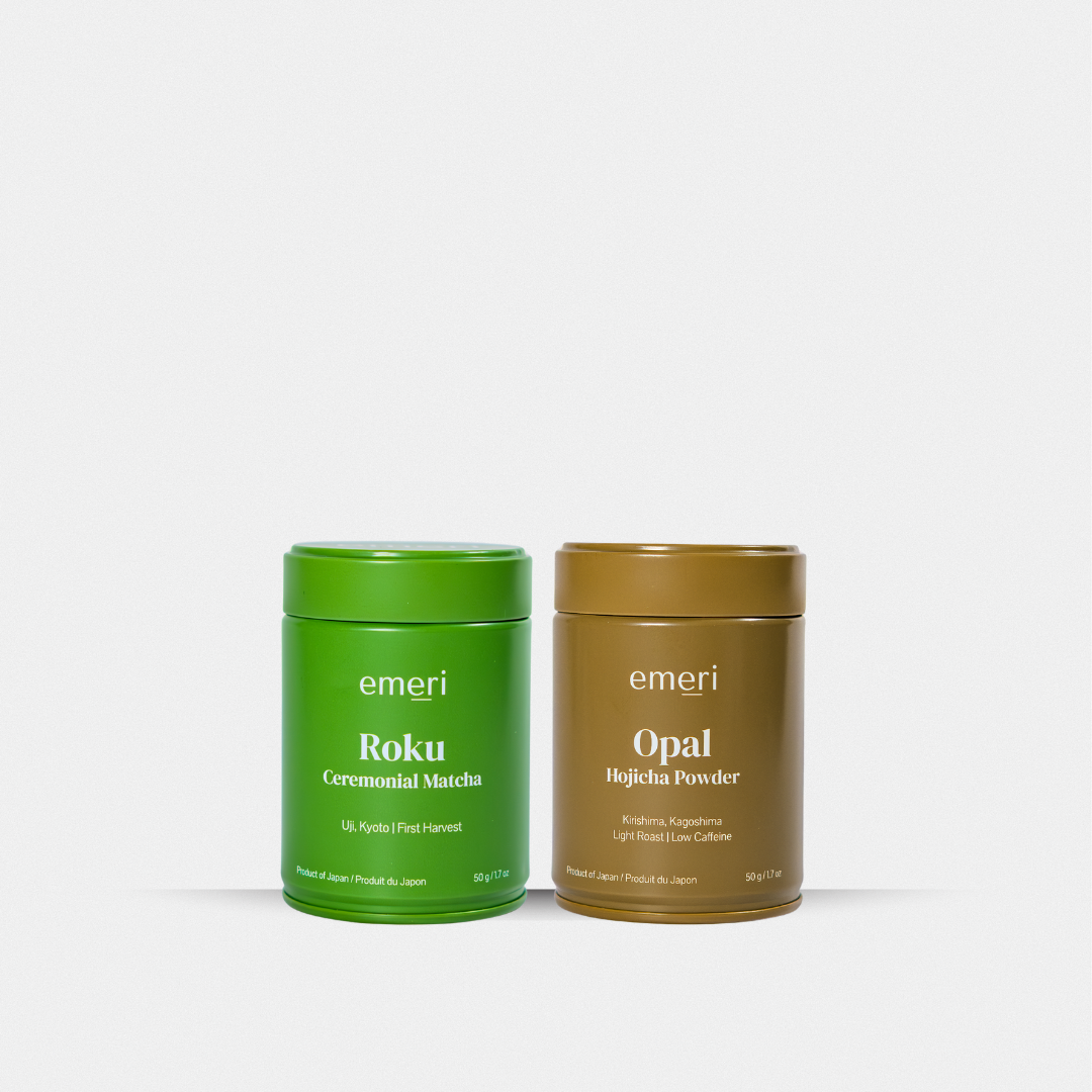 Matcha & Hojicha Set (50g x 2)