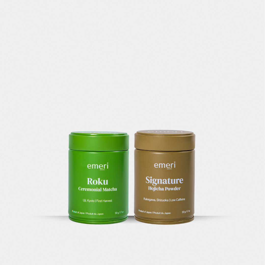 Matcha & Hojicha Set (50g x 2)