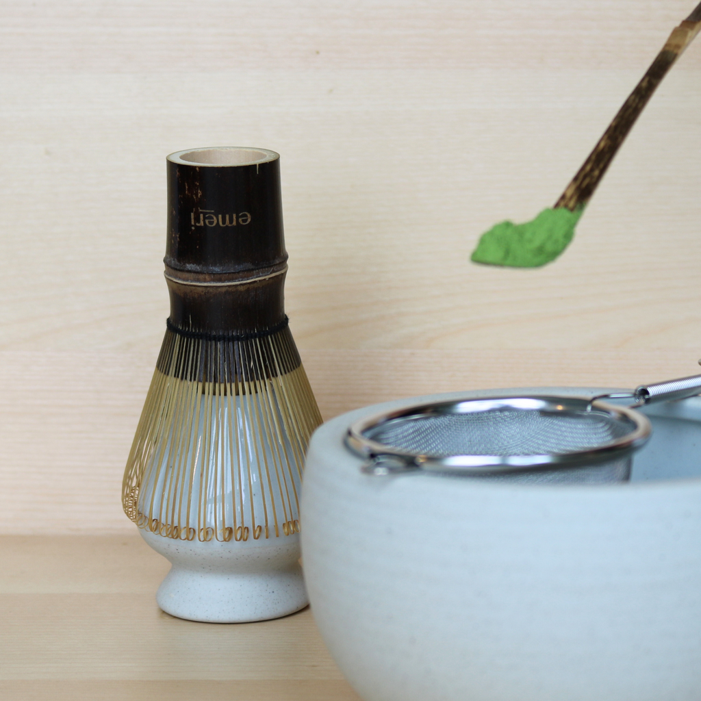 Ceramic Matcha Whisk Holder (Naoshi)